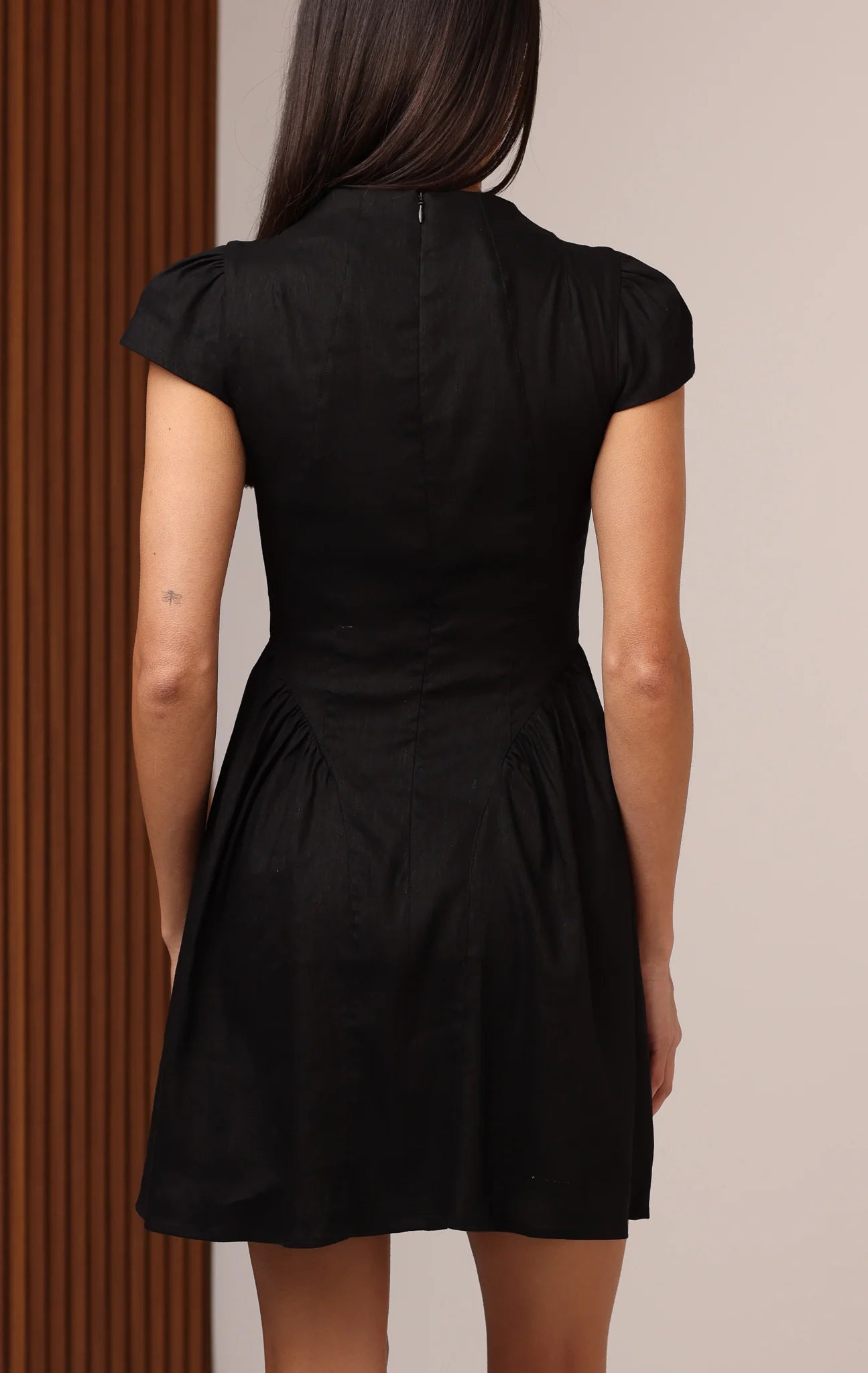 Dahlia Mini Dress - Black