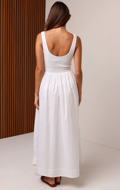 Sienna Maxi Dress - White