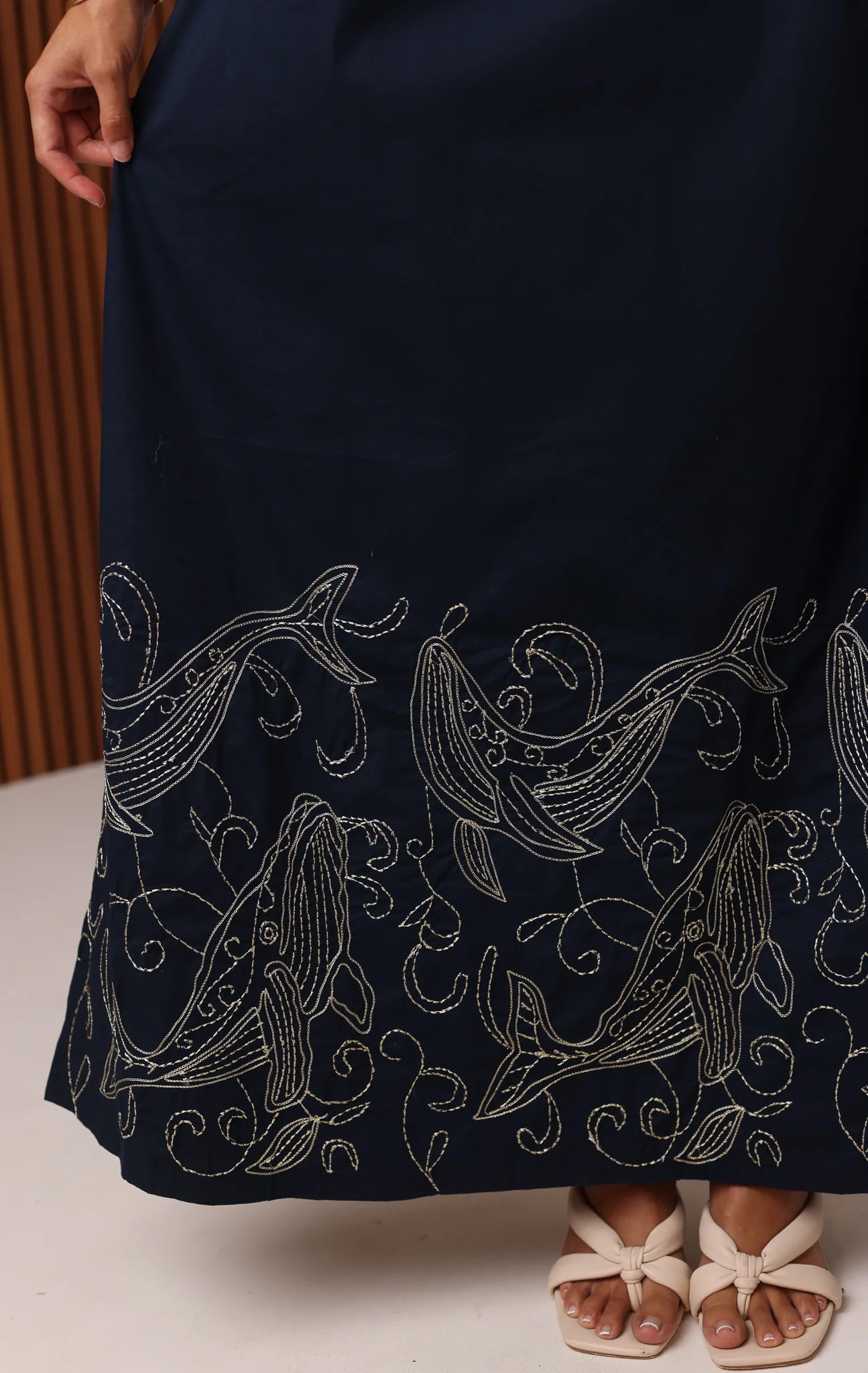 Polly Maxi Dress - Dancing Whales