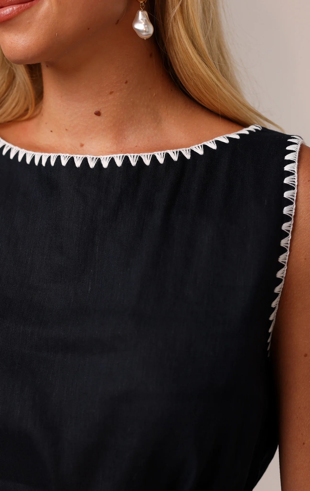 Vera Mini Dress - Navy