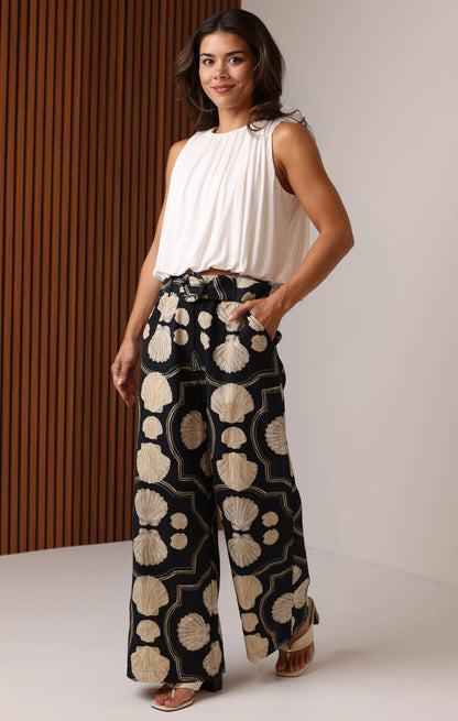 Maya Bubble Top - White
