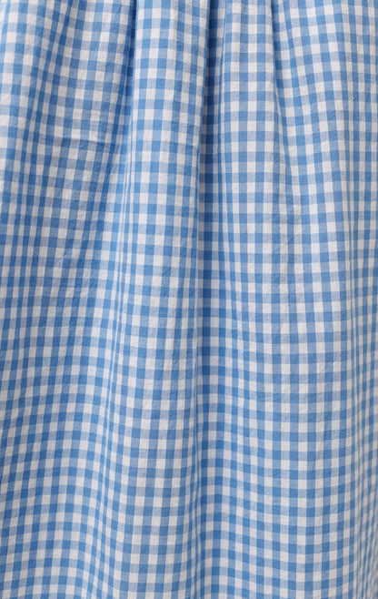 Emilia Maxi Dress - Pacific Gingham