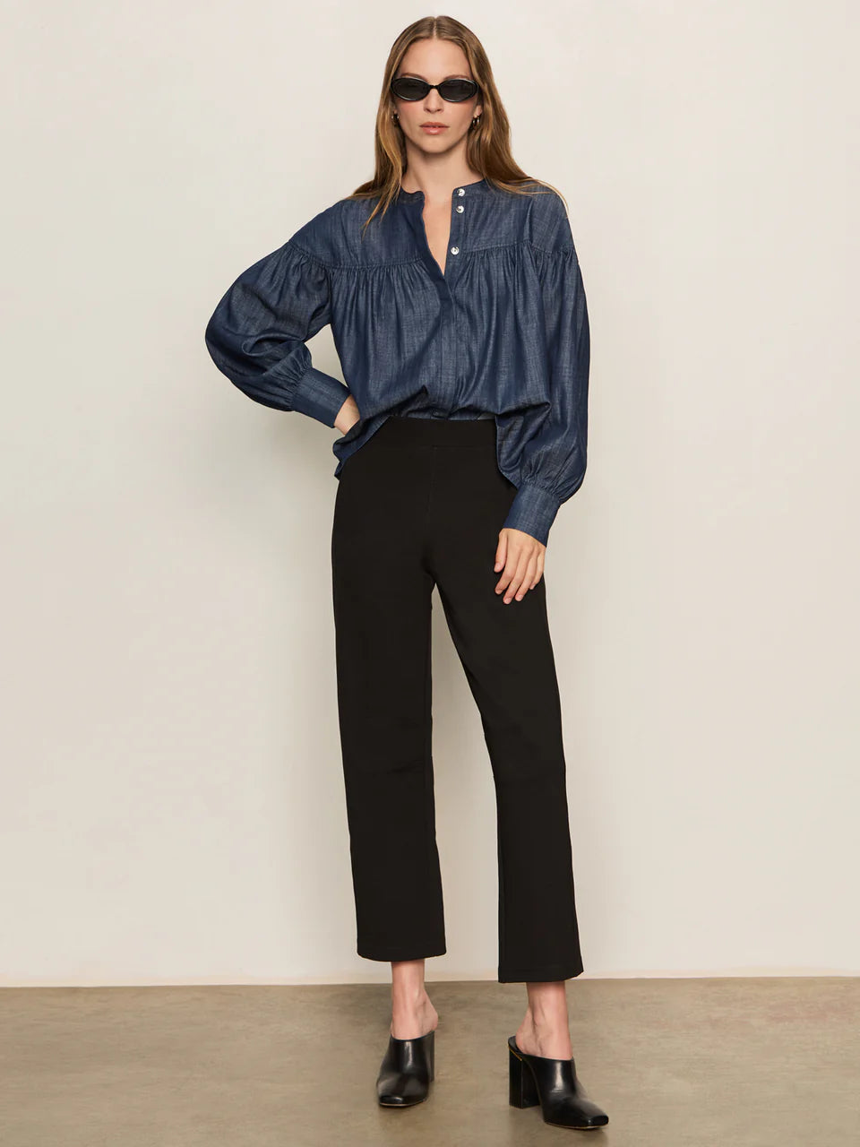 Personal Best Blouse - Moonshadow