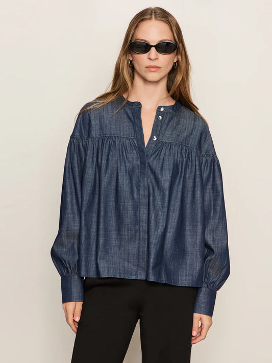 Personal Best Blouse - Moonshadow