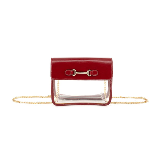 Sideline Crossbody Bag - Burgundy