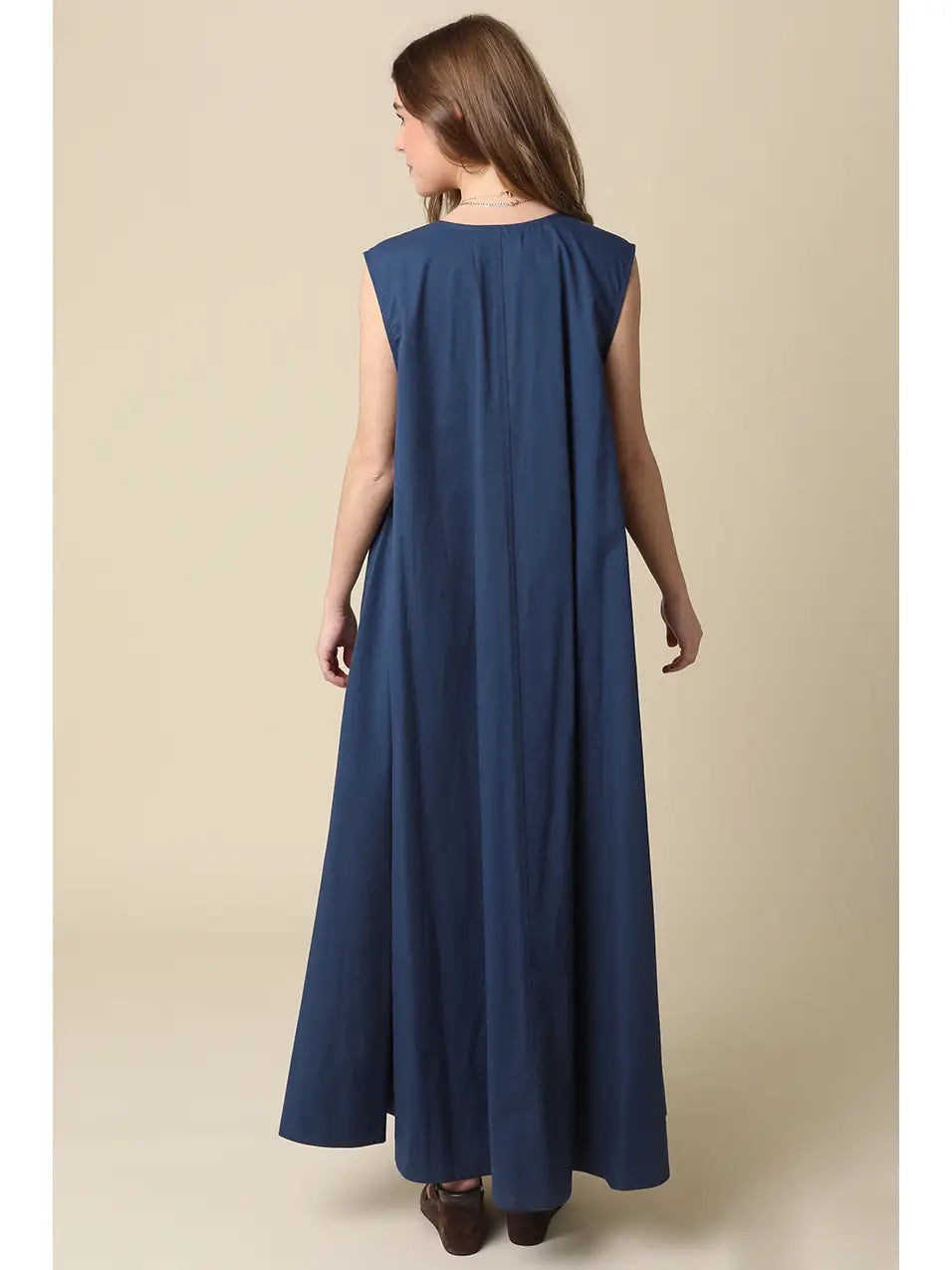 Lina Maxi Dress - Navy