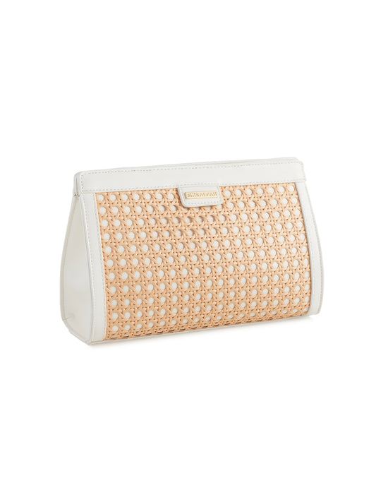 Soleil Clutch - White