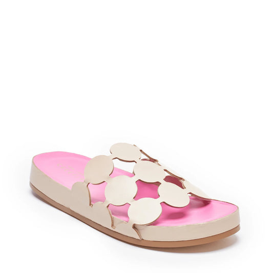 Emily Sandal - Tan/Pink