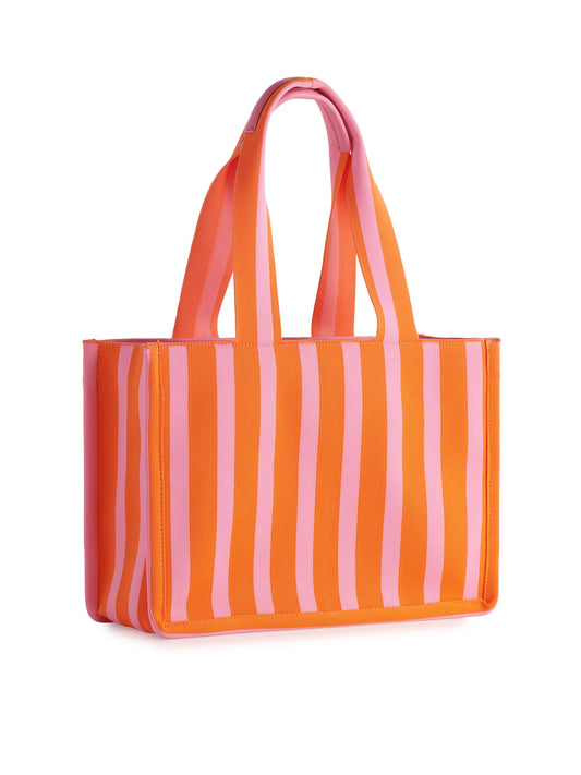 Isla Boxy Tote - Orange