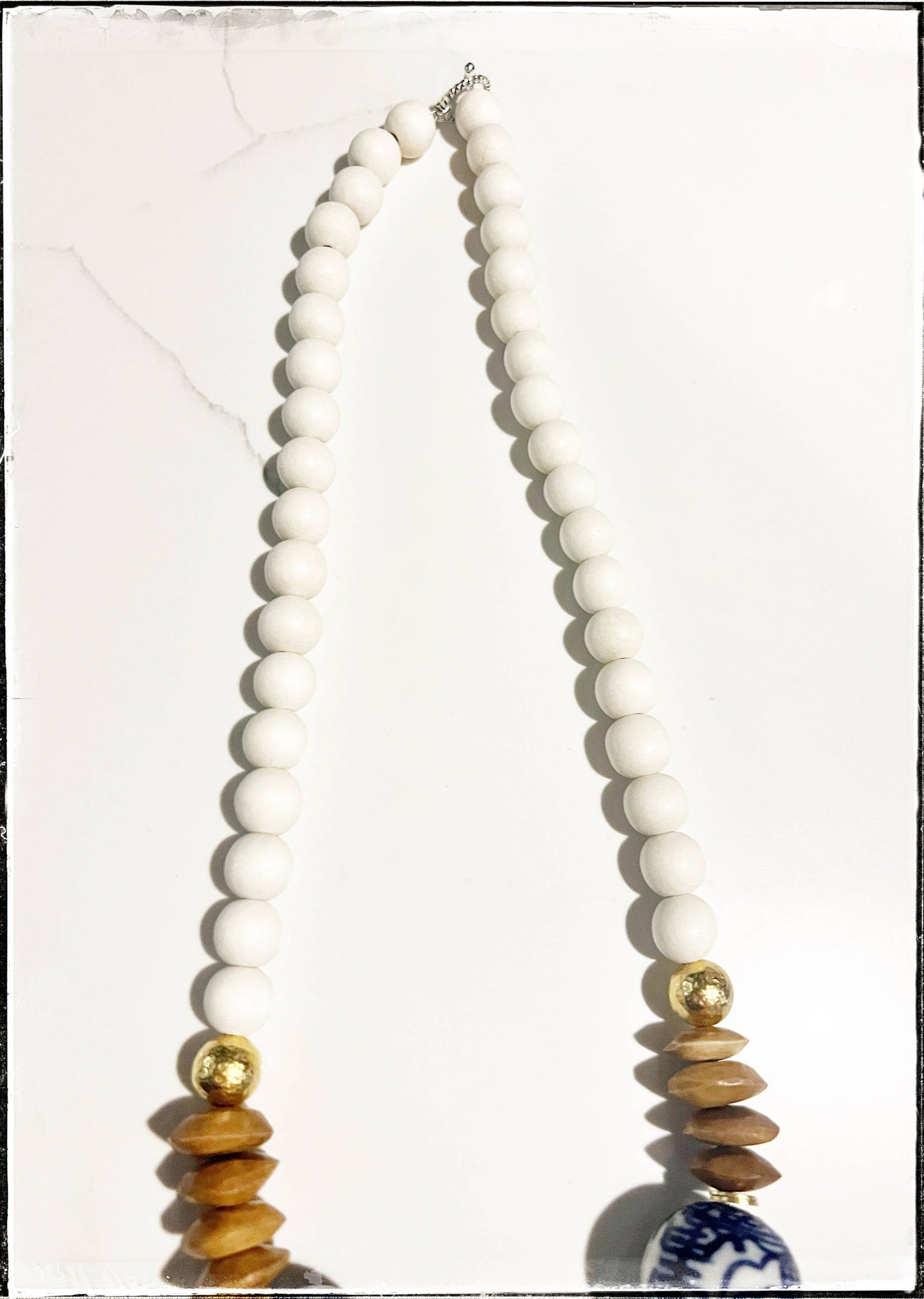 Bead Necklace - Chinoiserie  