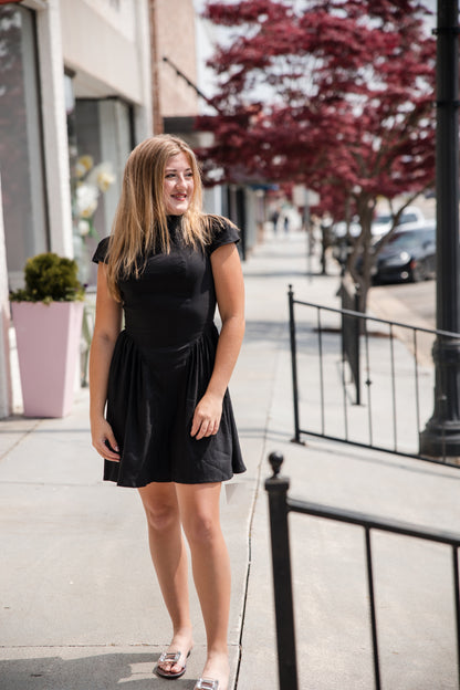 Dahlia Mini Dress - Black