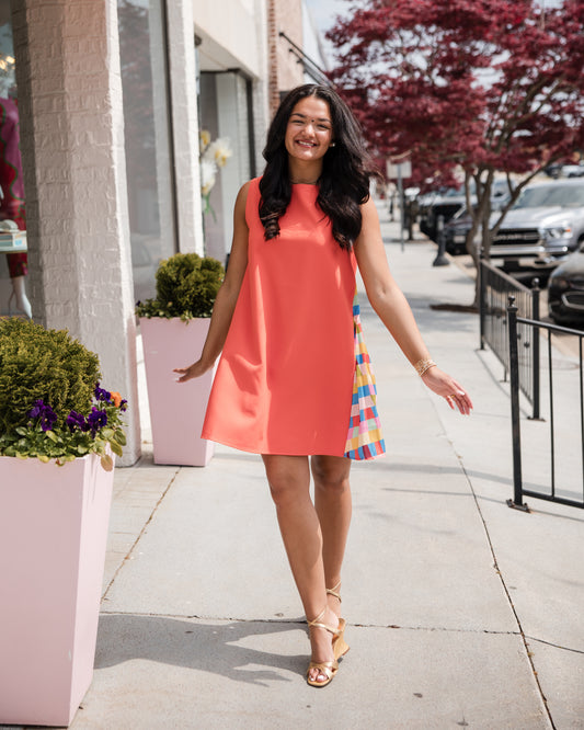 Pixie Dress - Tangerine