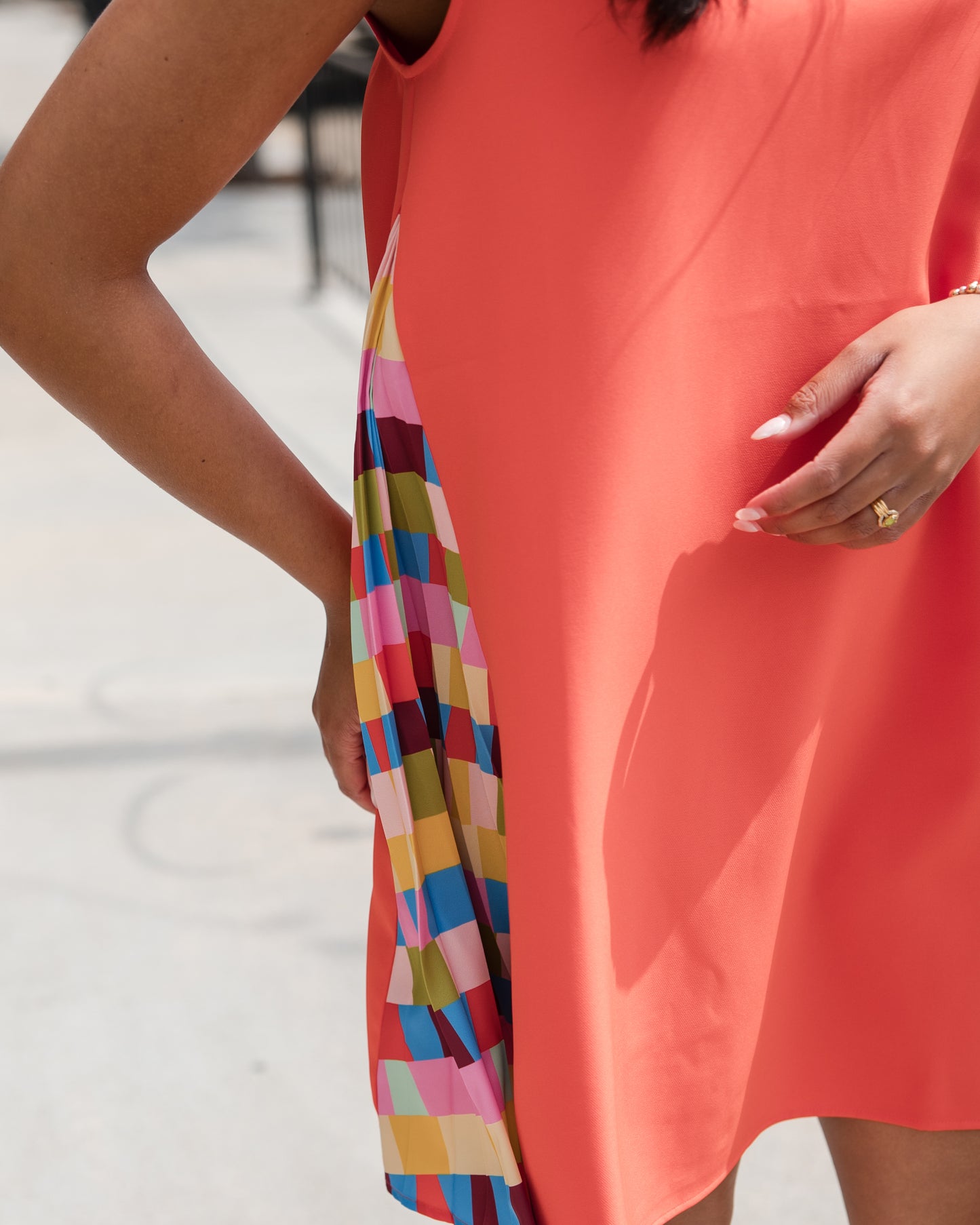 Pixie Dress - Tangerine