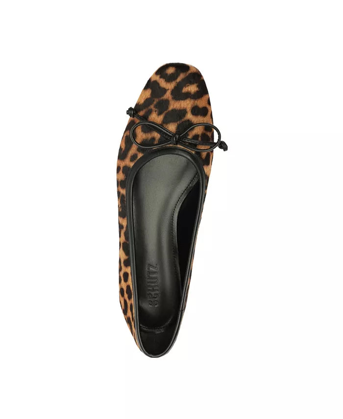 Schutz Arissa Flat - Leopard