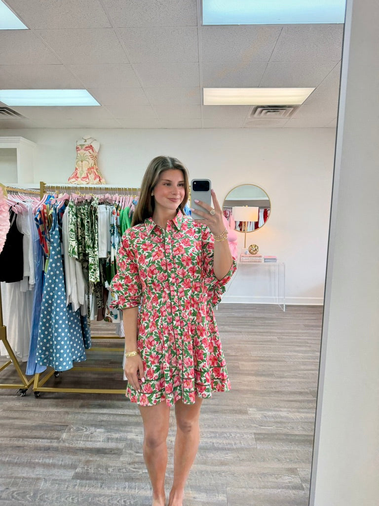 Cameron Dress - Pretty in Pink