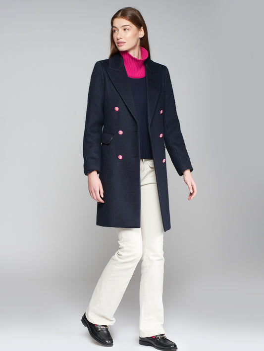 Lian Lana Navy Coat