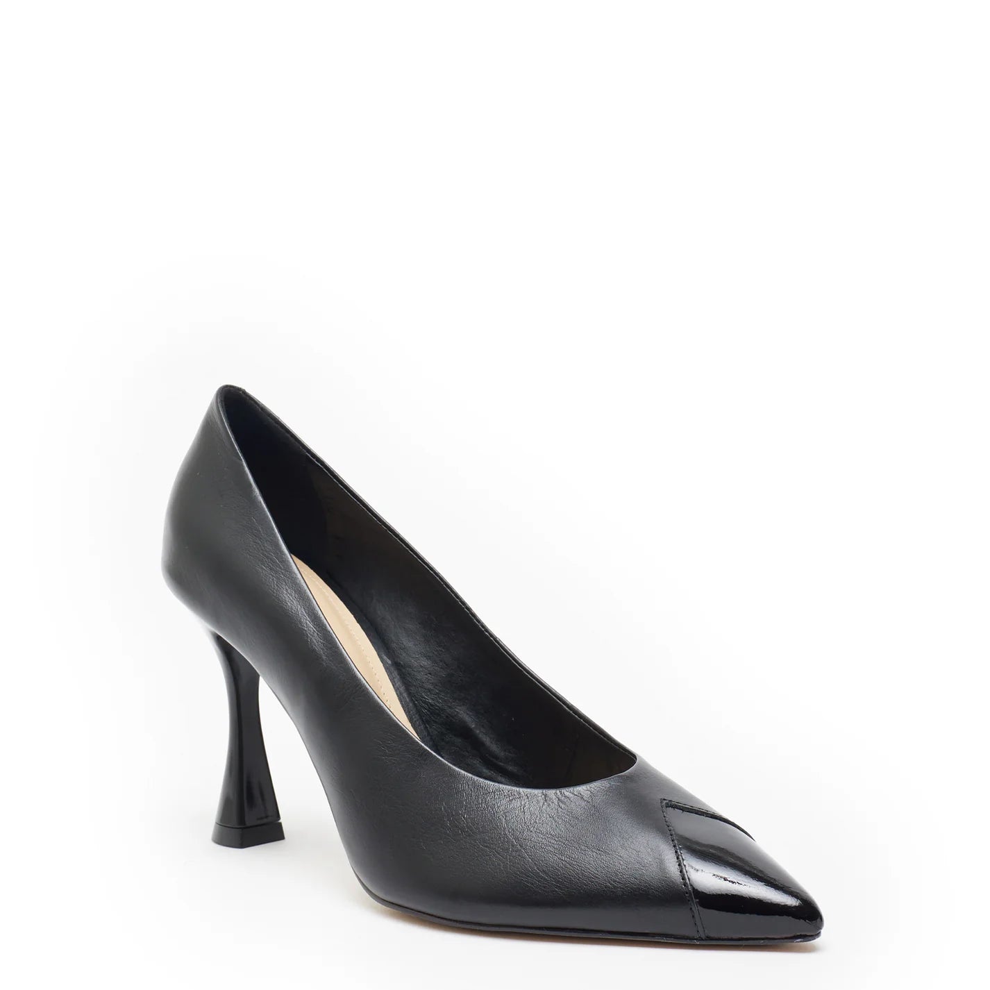 Cecelia New York Feather Heel - Black