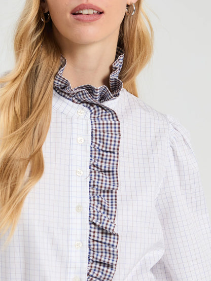 Mini Plaid Shirt - Two-Tone
