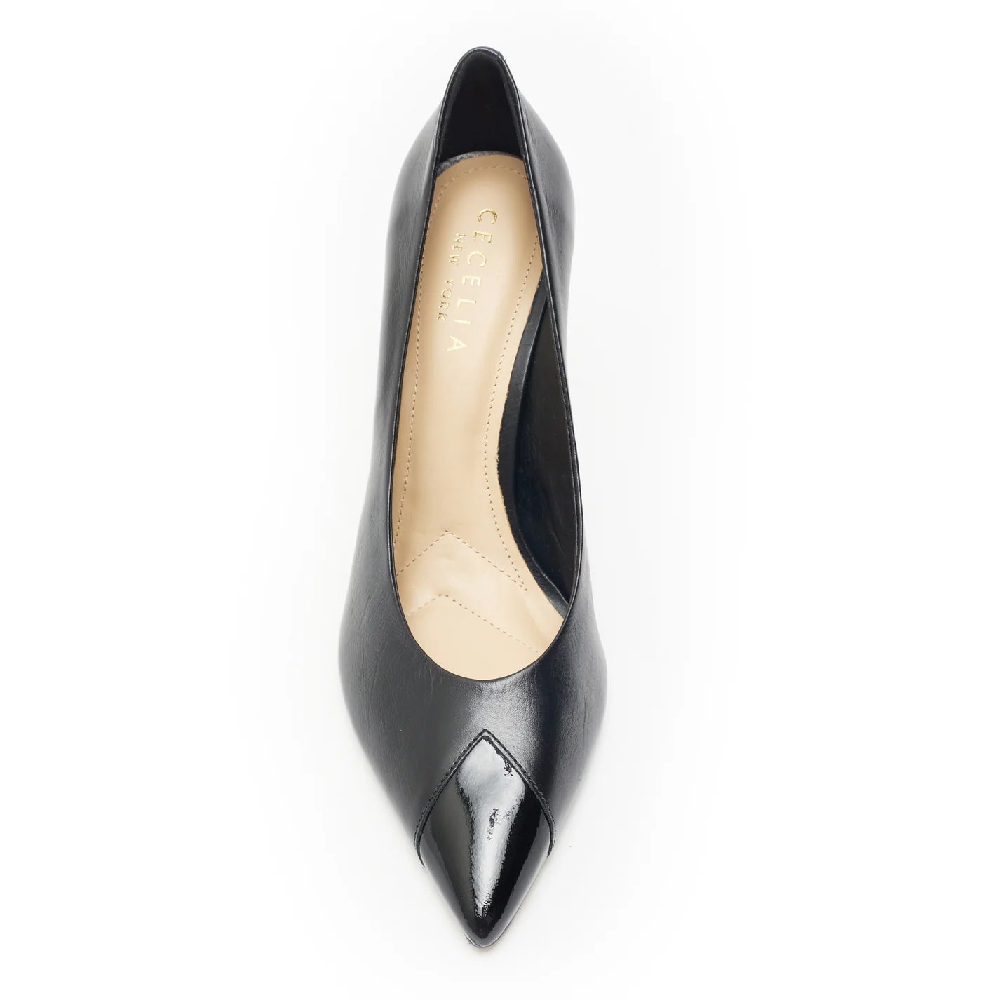 Cecelia New York Feather Heel - Black