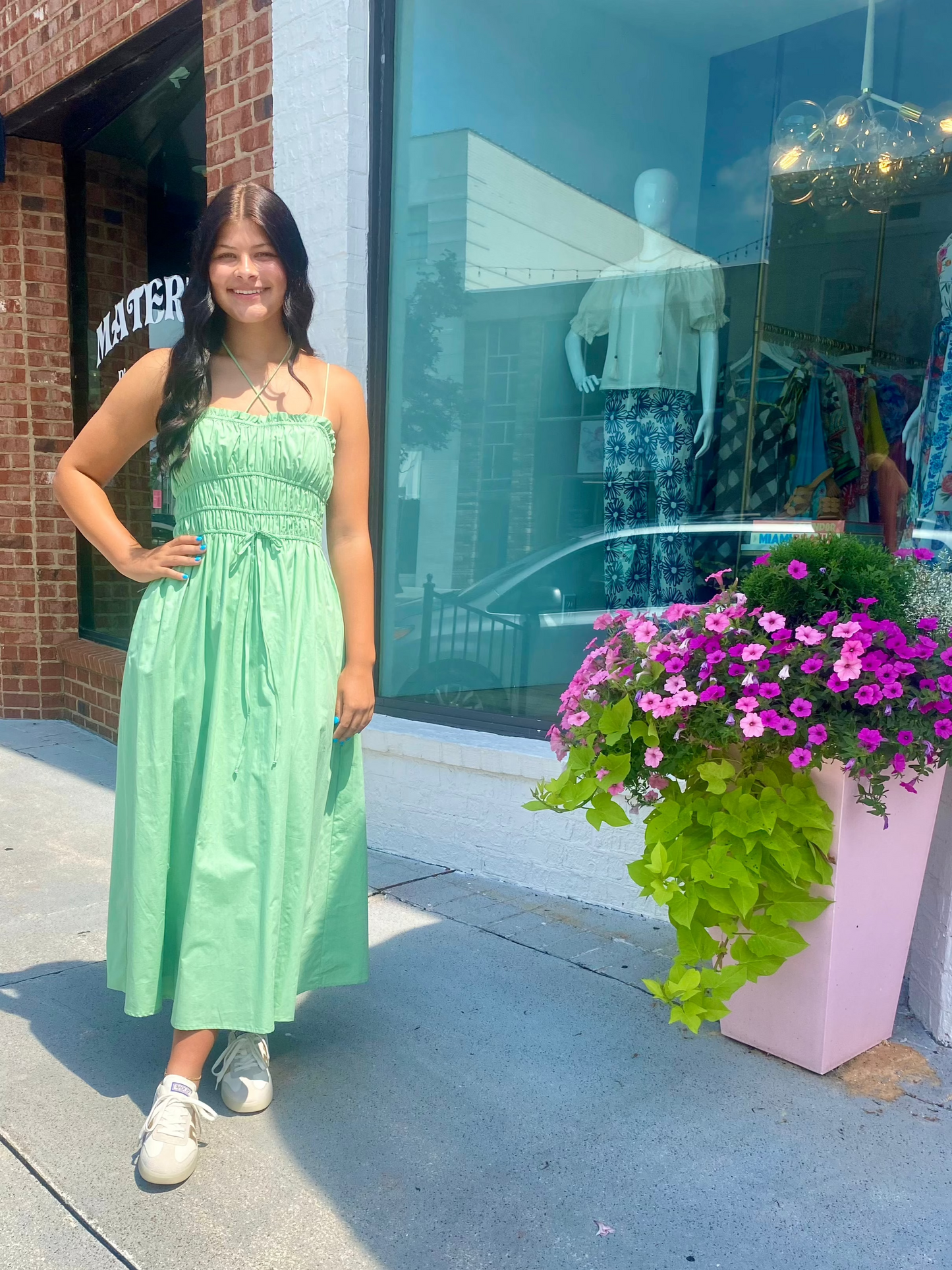 Pesaro Dress - Matcha