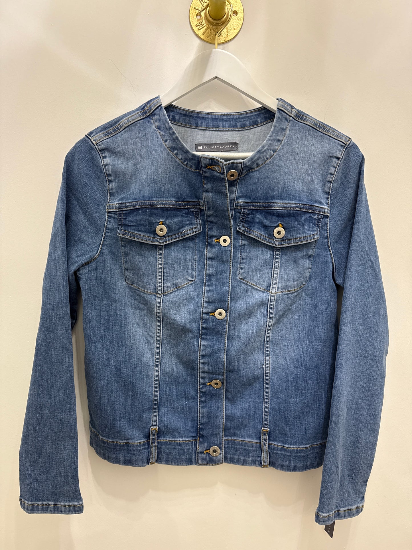 Front Pocket Jacket - Denim