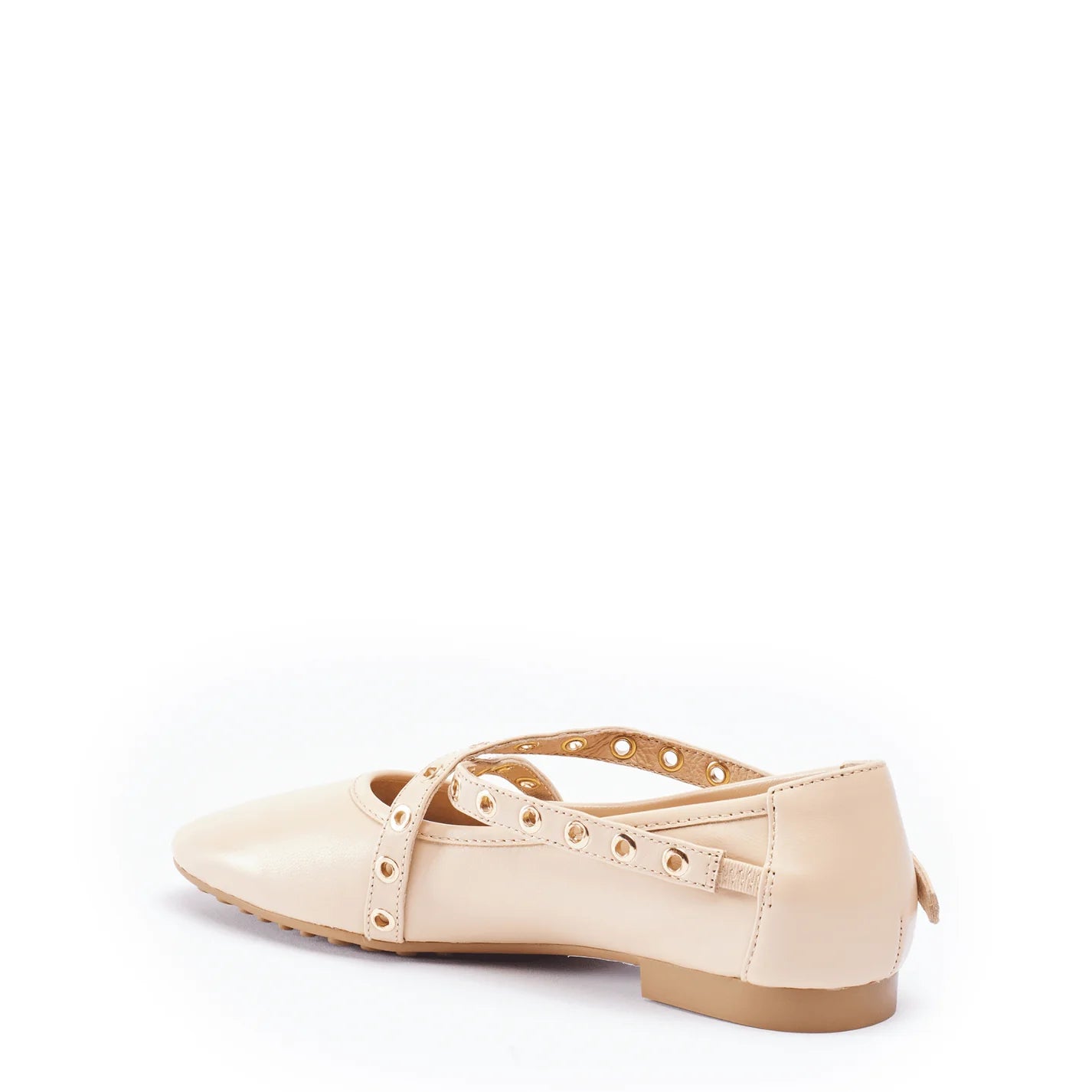Mercy Flats - Nude Leather