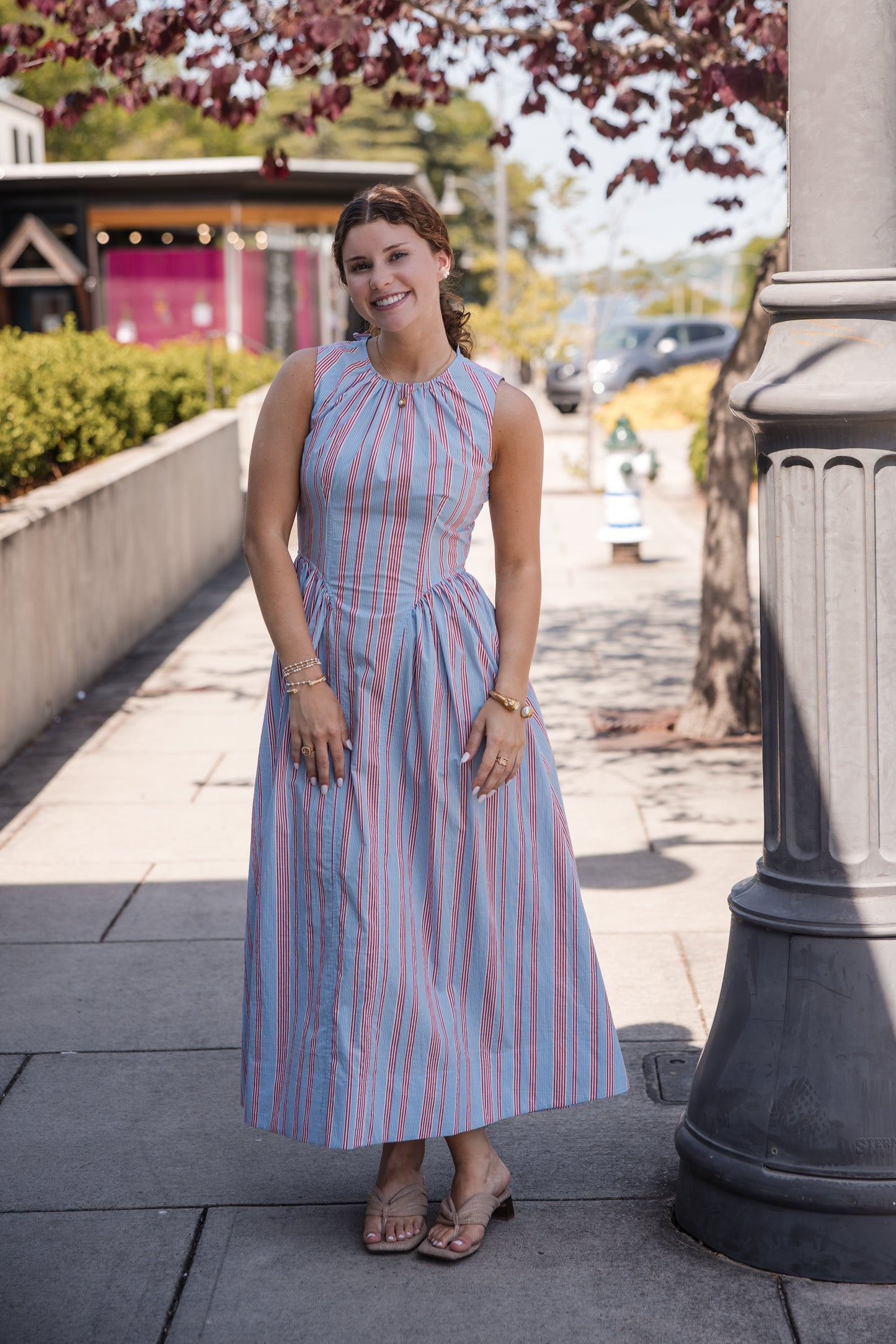 Nantucket Dress - Seaside Stripe