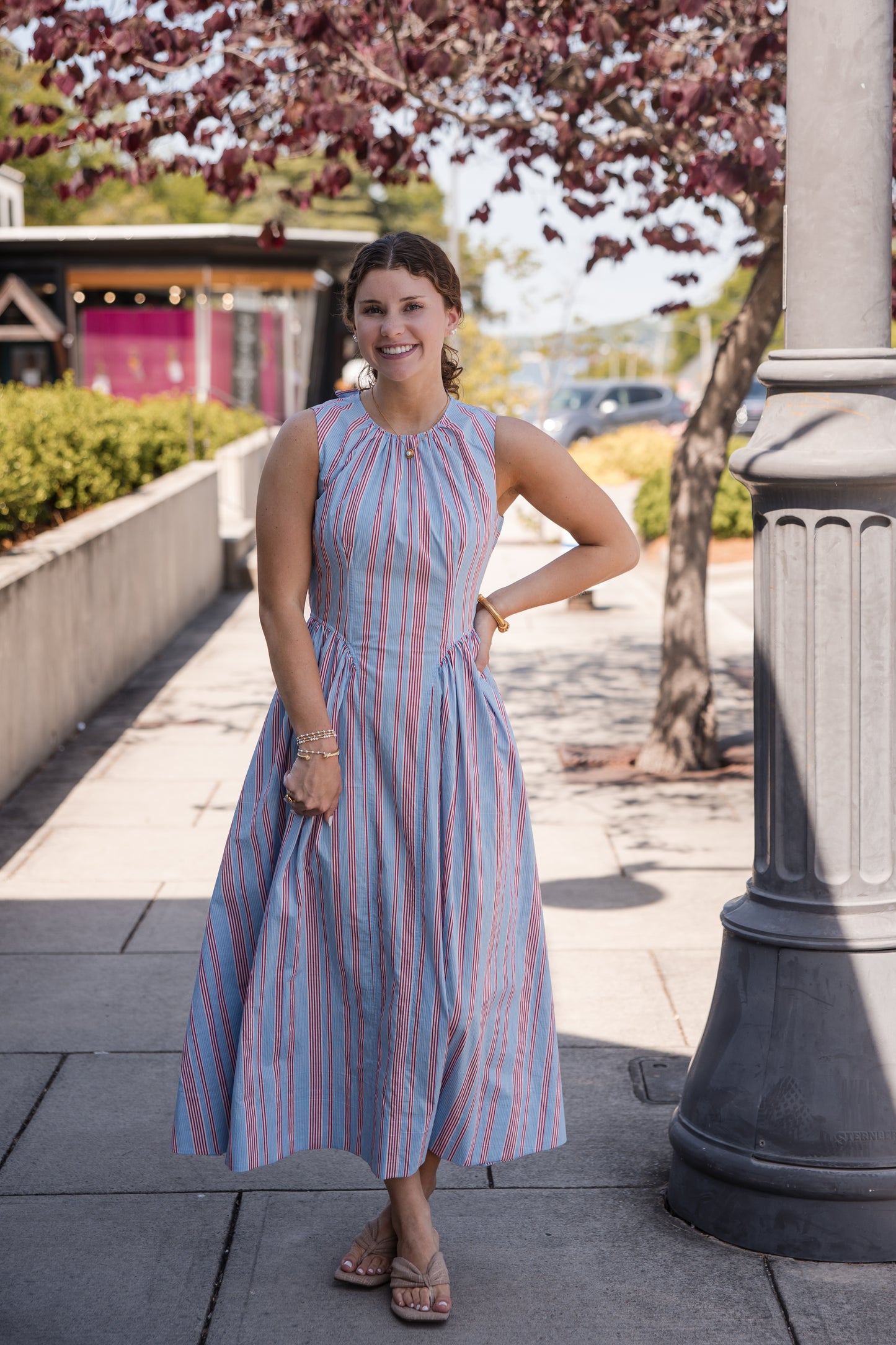 Nantucket Dress - Seaside Stripe