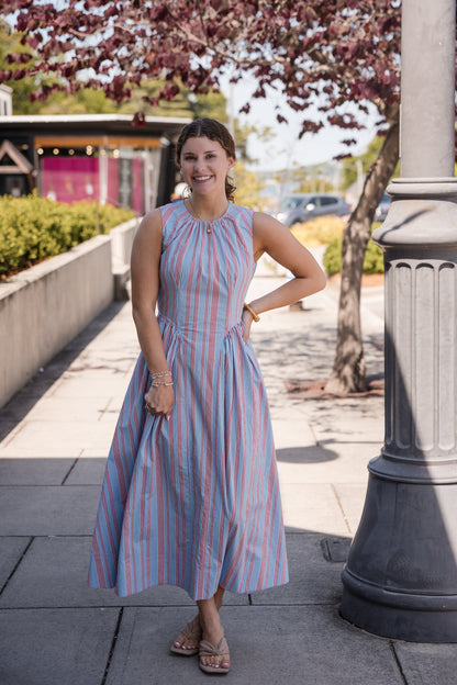 Nantucket Dress - Seaside Stripe