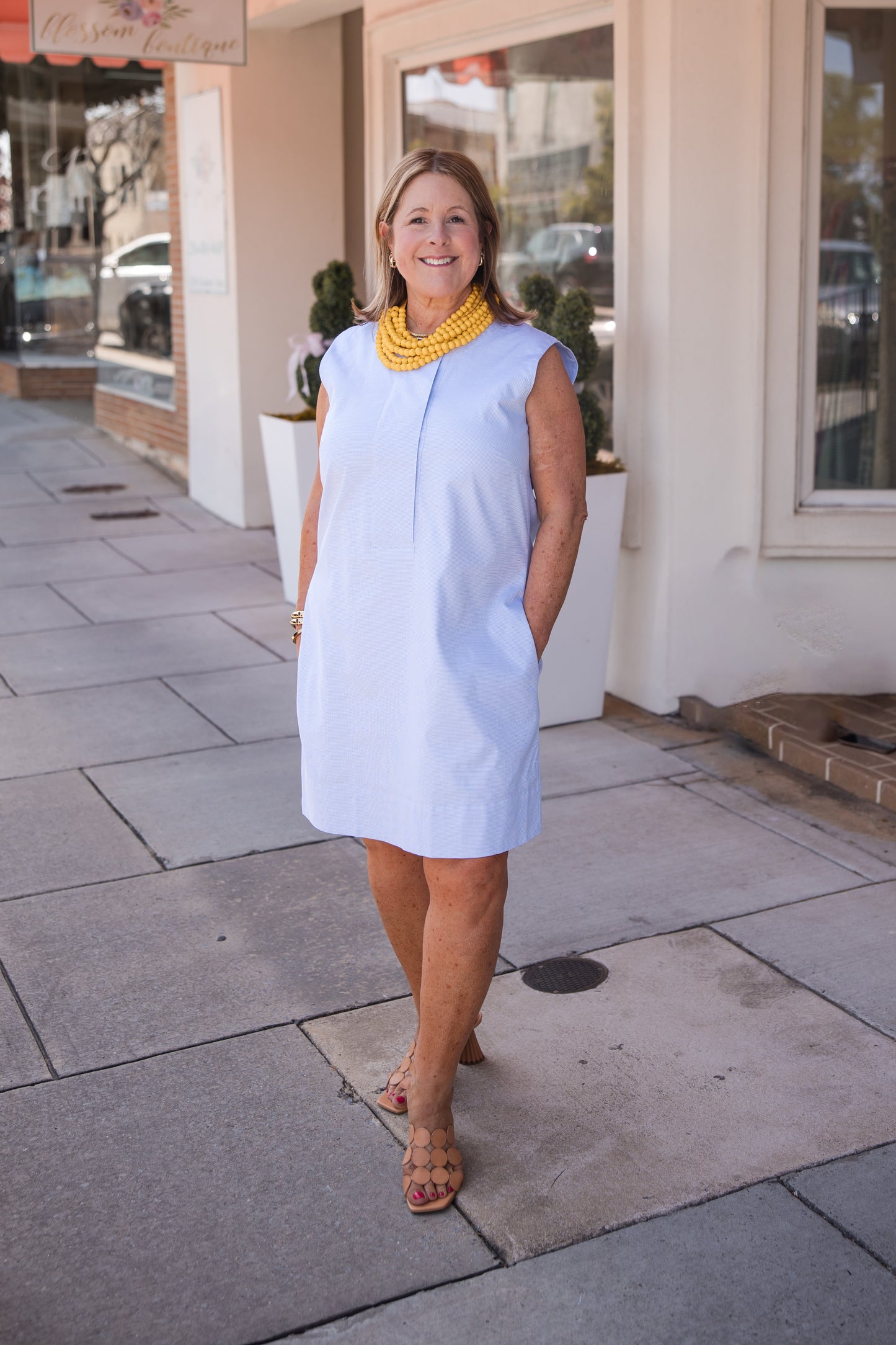 Pauline Dress - Chateau Dot