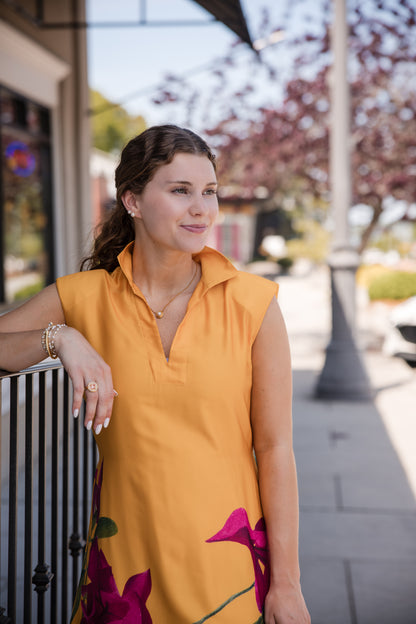 Roma Dress - Bougainvillea