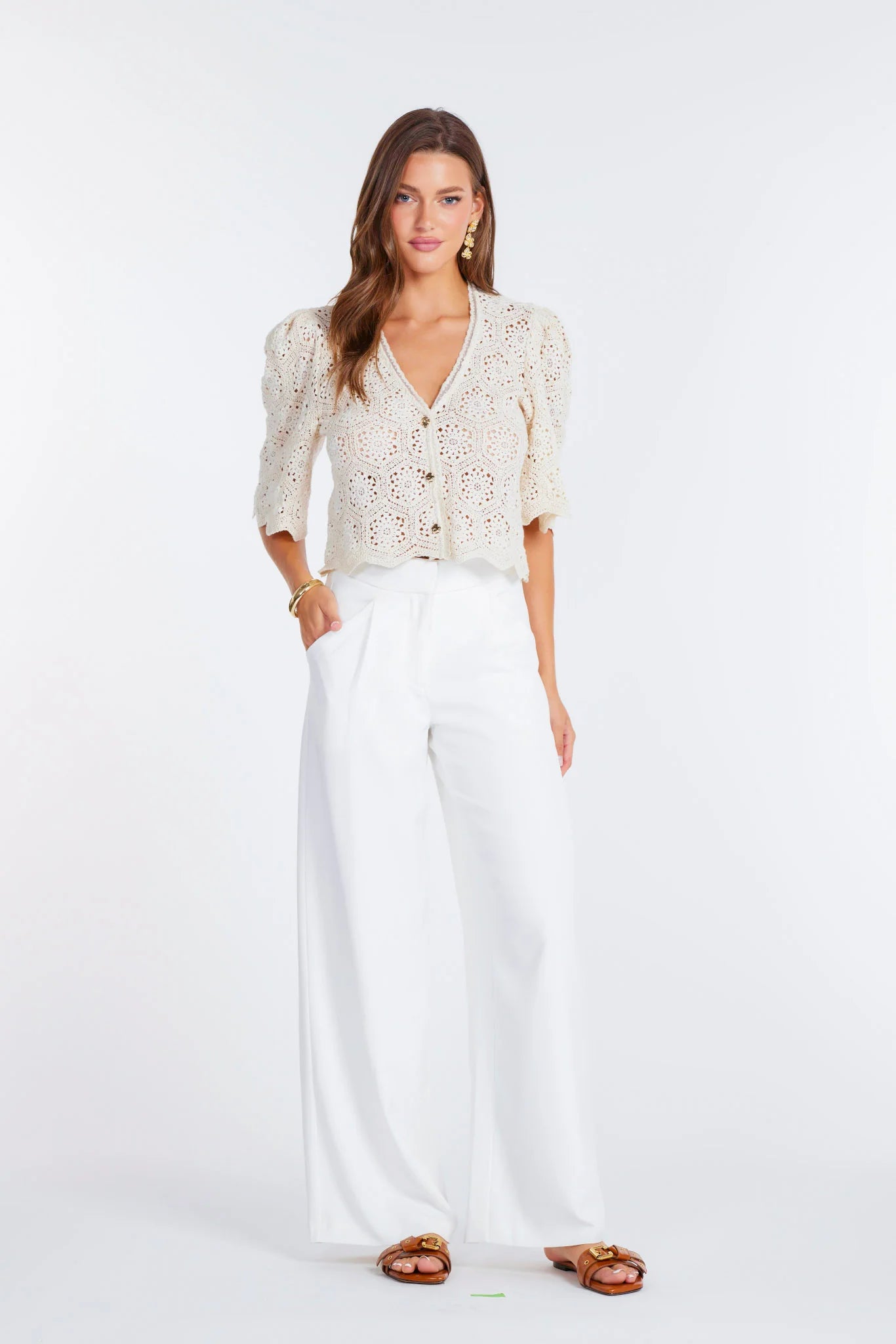 Saint Tropez Dress Pant - Salt