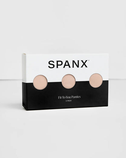 Spanx Fit-To-You Brief 3-Pack Box - Naked 2.0