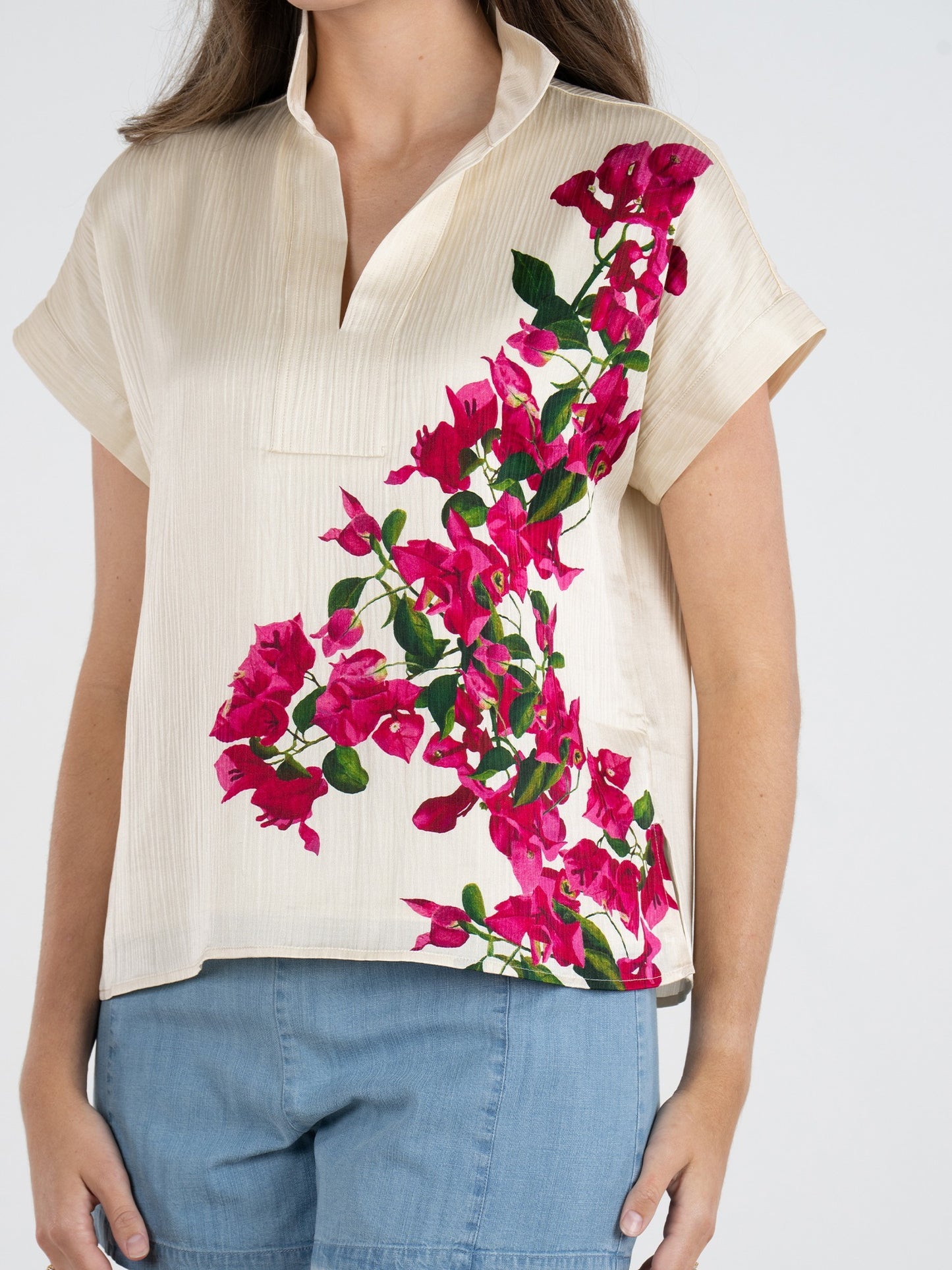 Riviera Top - Bougainvillea
