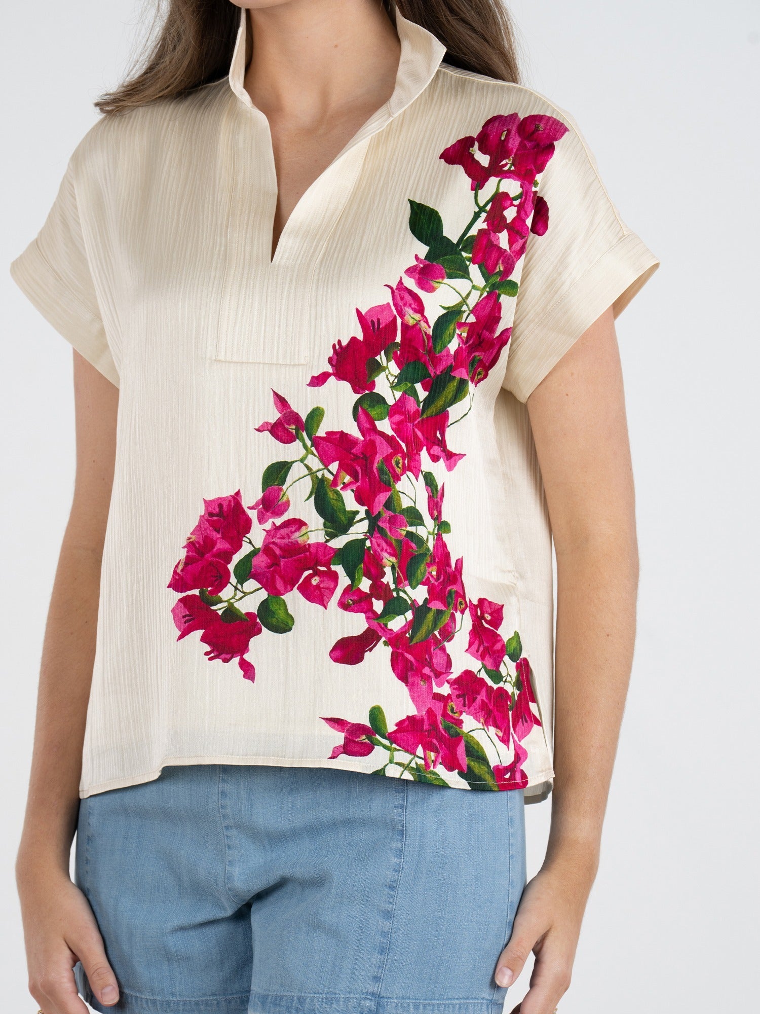 Riviera Top - Bougainvillea