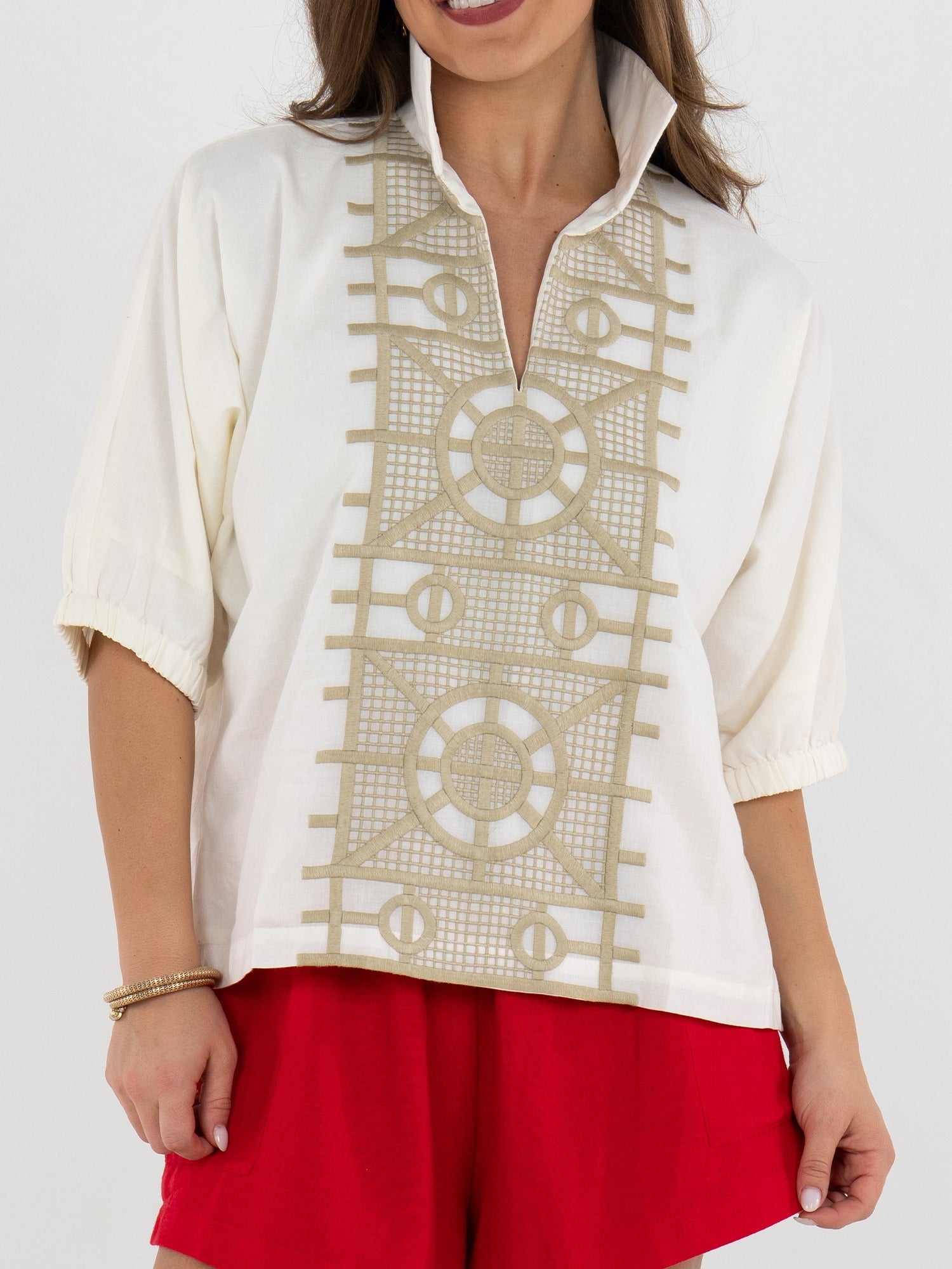 Poppy Top - Trellis