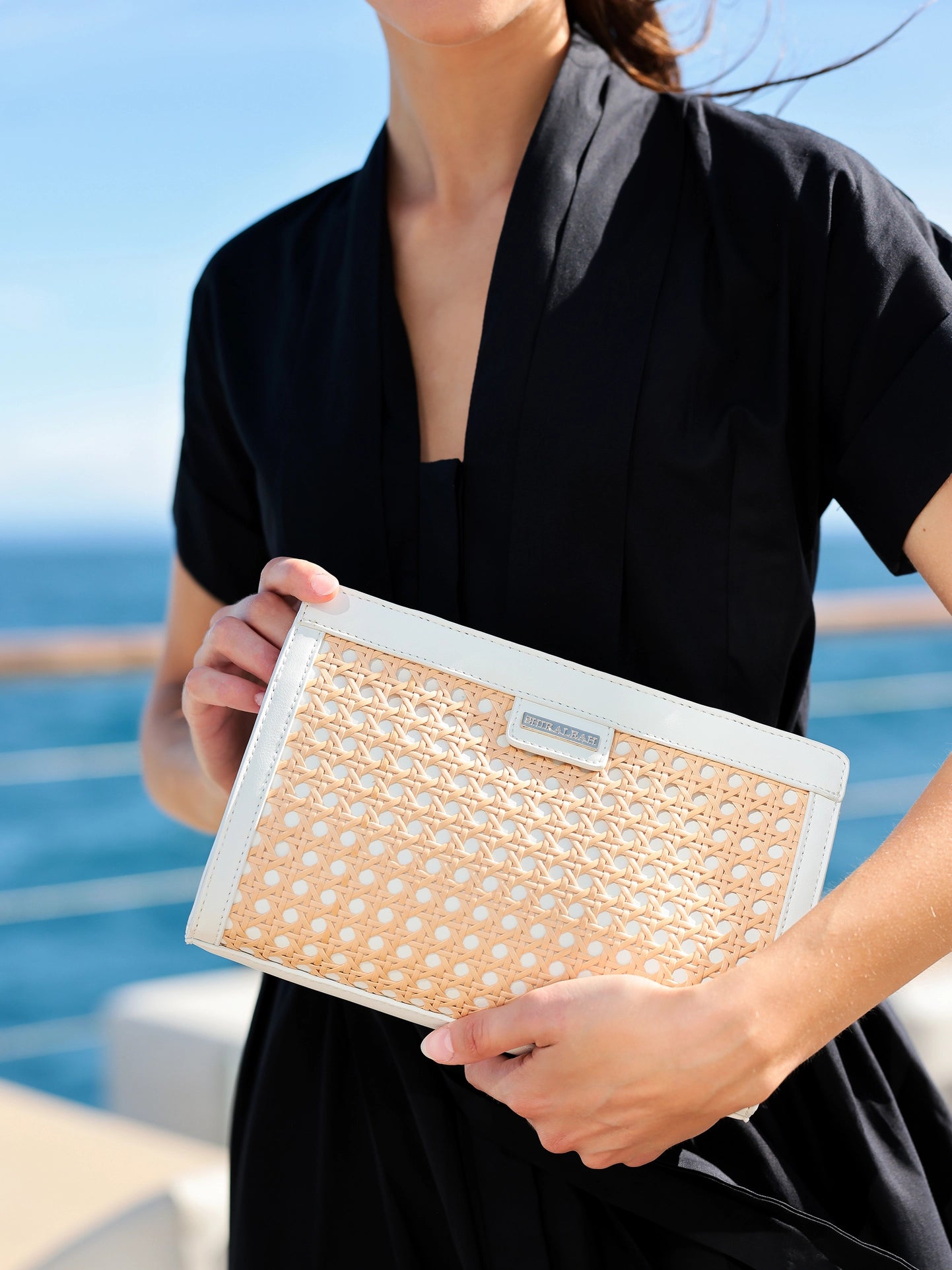 Soleil Clutch - White