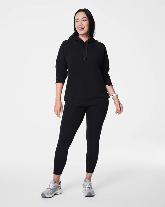 Spanx AirEssentials Long Hoodie - Very Black