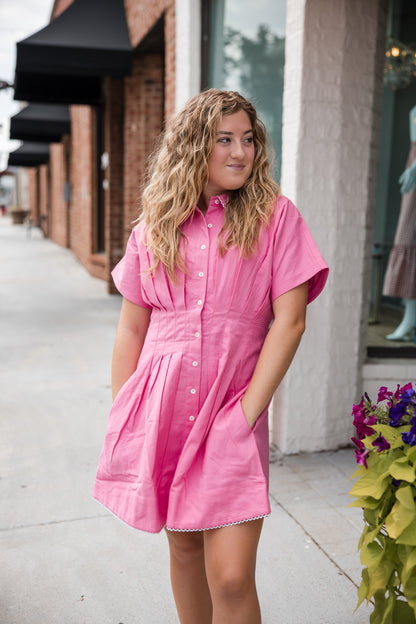 Millie Dress - Rose