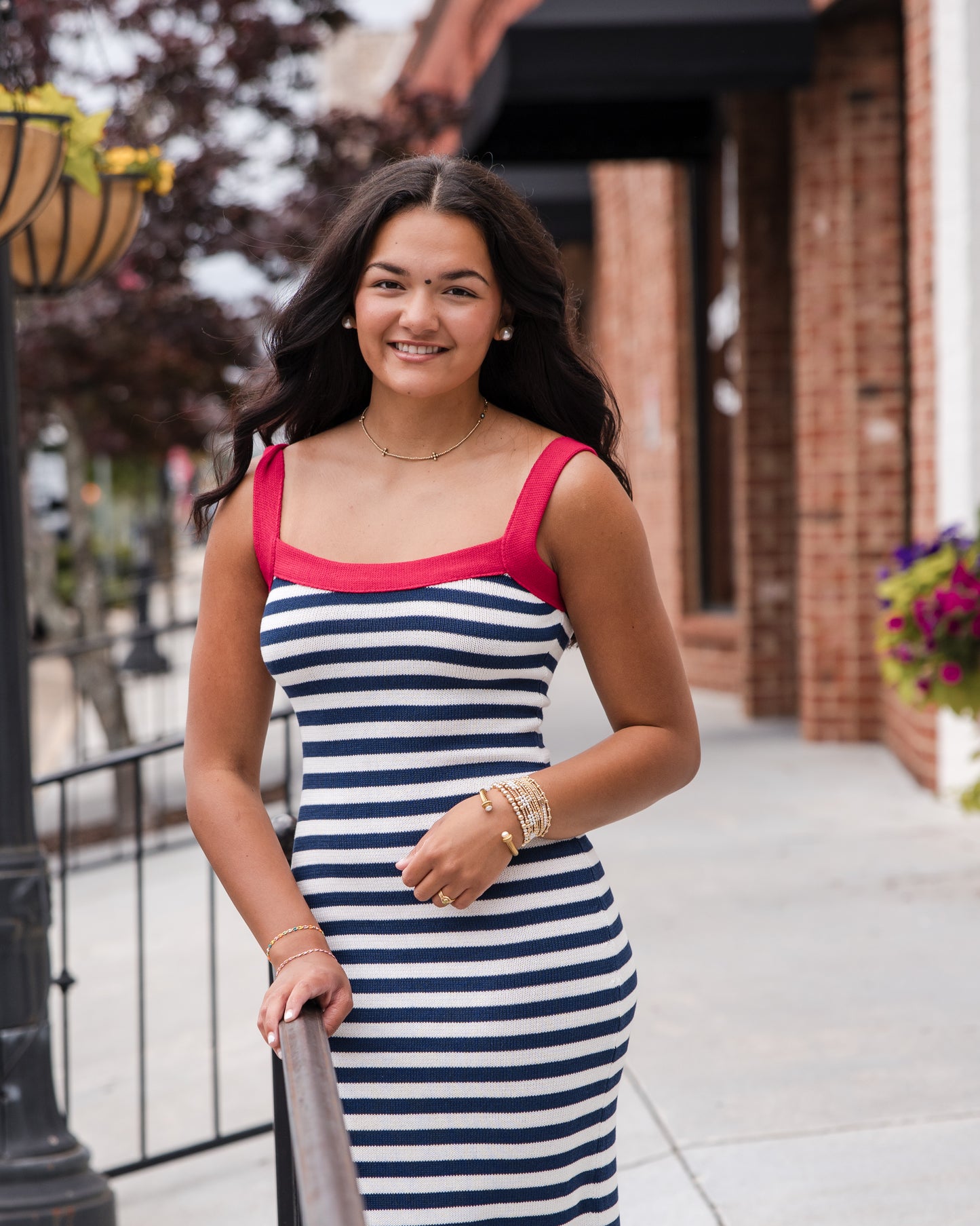 Christine Dress - Nautica Stripe