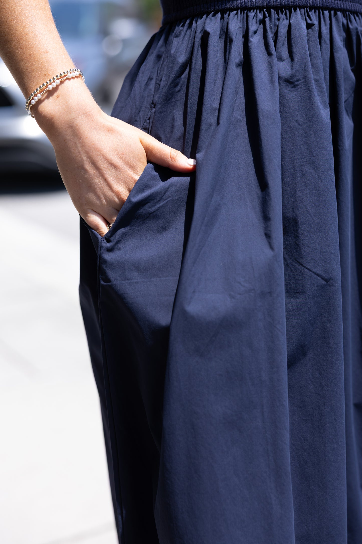 Tobie Dress - Navy