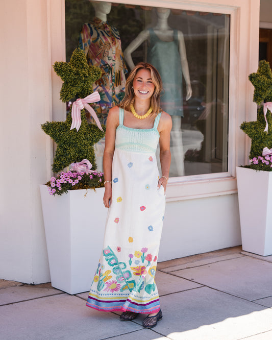 Lavinia Dress - Secret Garden Print
