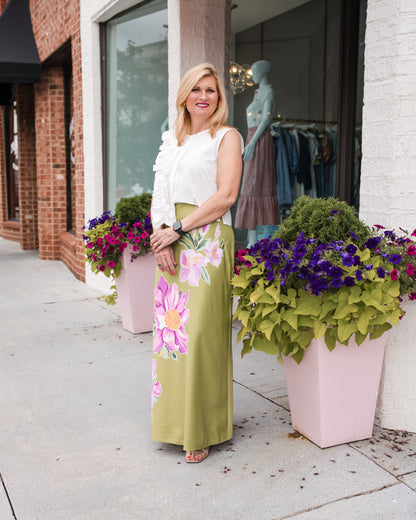 Anita Skirt - Bias Bouquet