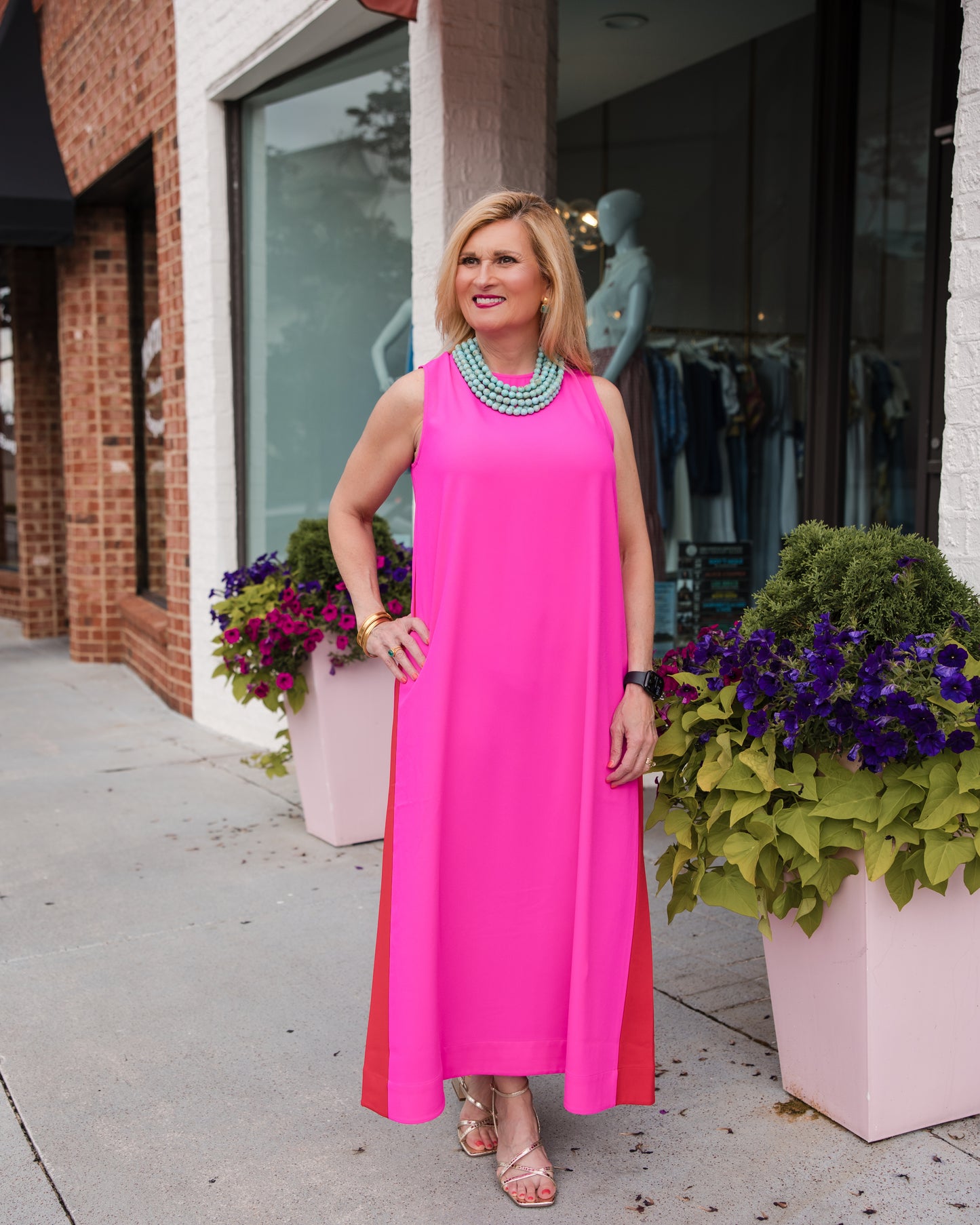 Owens Dress - Mollie Pink