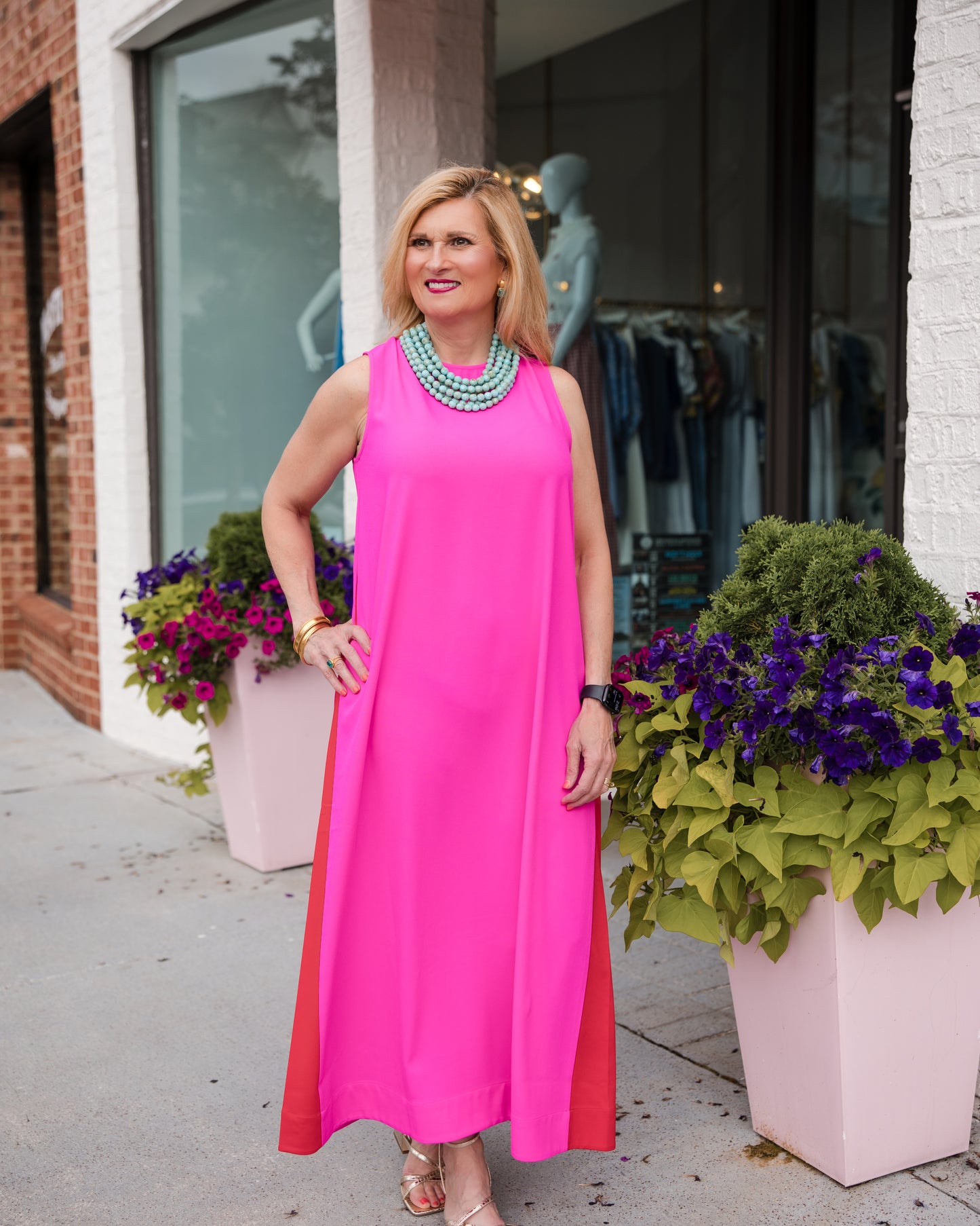 Owens Dress - Mollie Pink