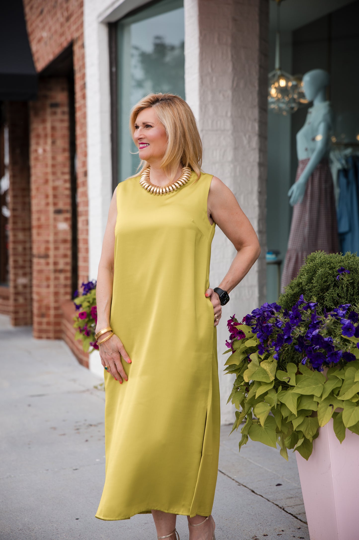 Amelia Dress - Vine