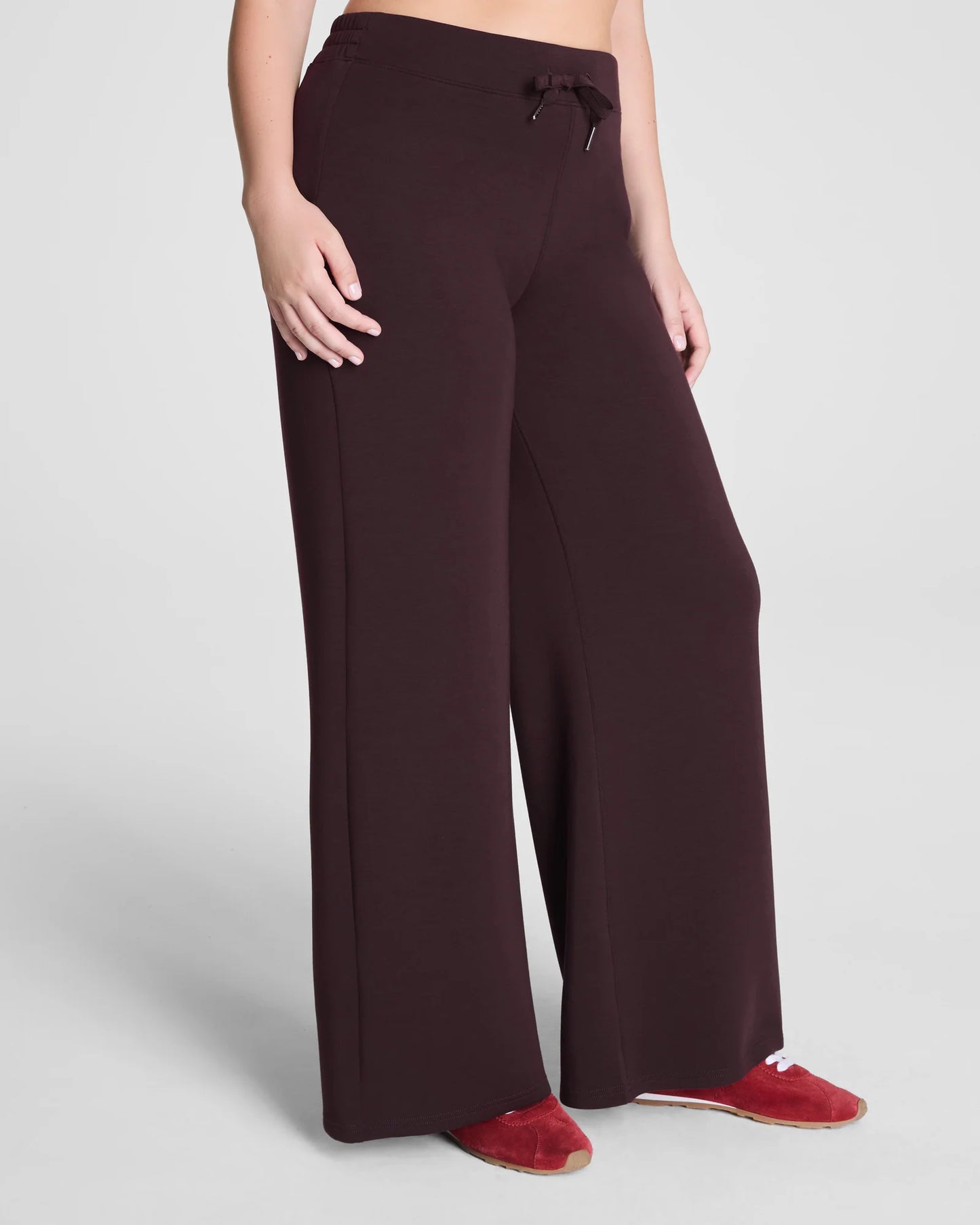 Spanx AirEssentials Wide Leg Pant - Truffle Brown