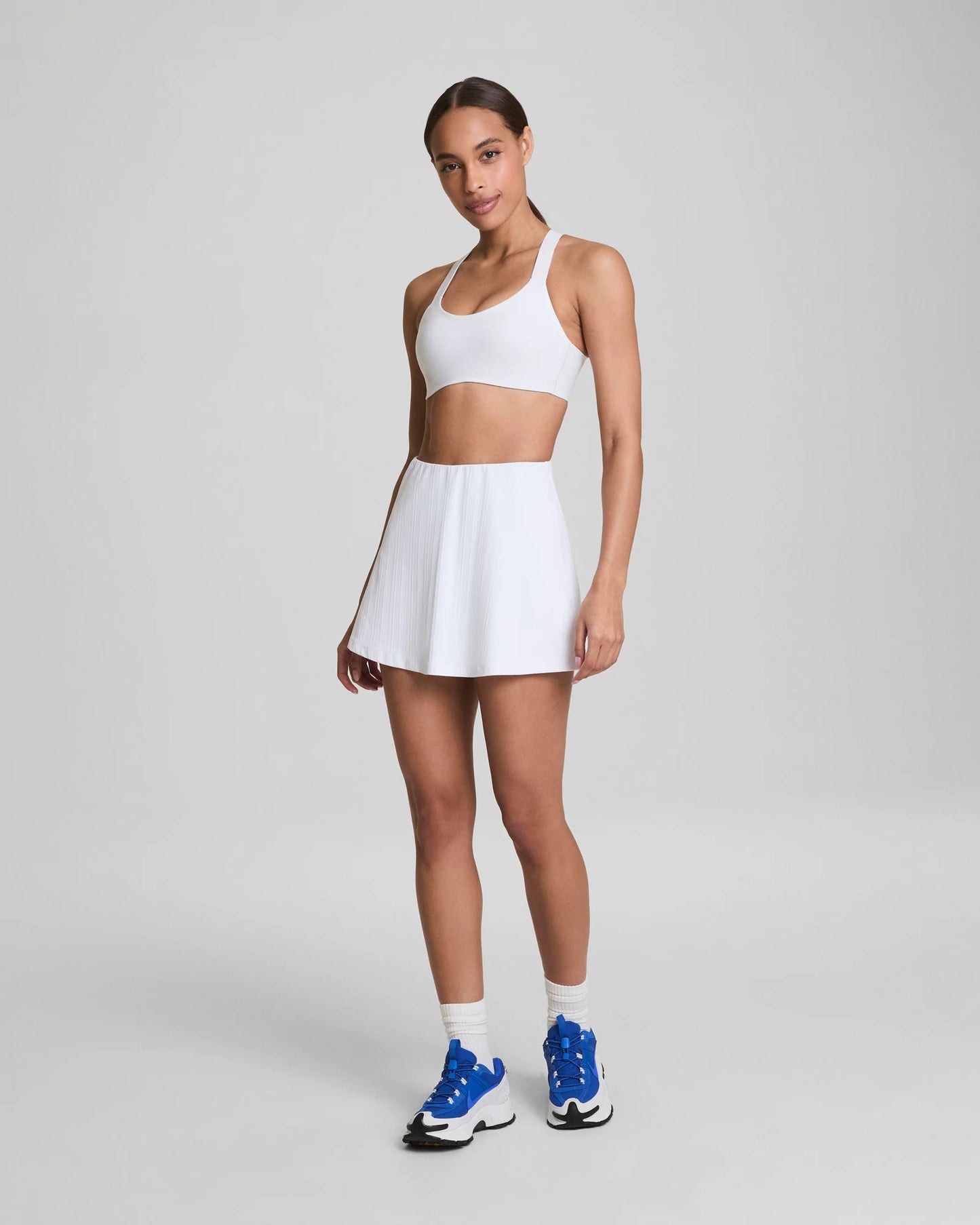 Spanx BoostUp Medium Impact Sports Bra - Vivid White