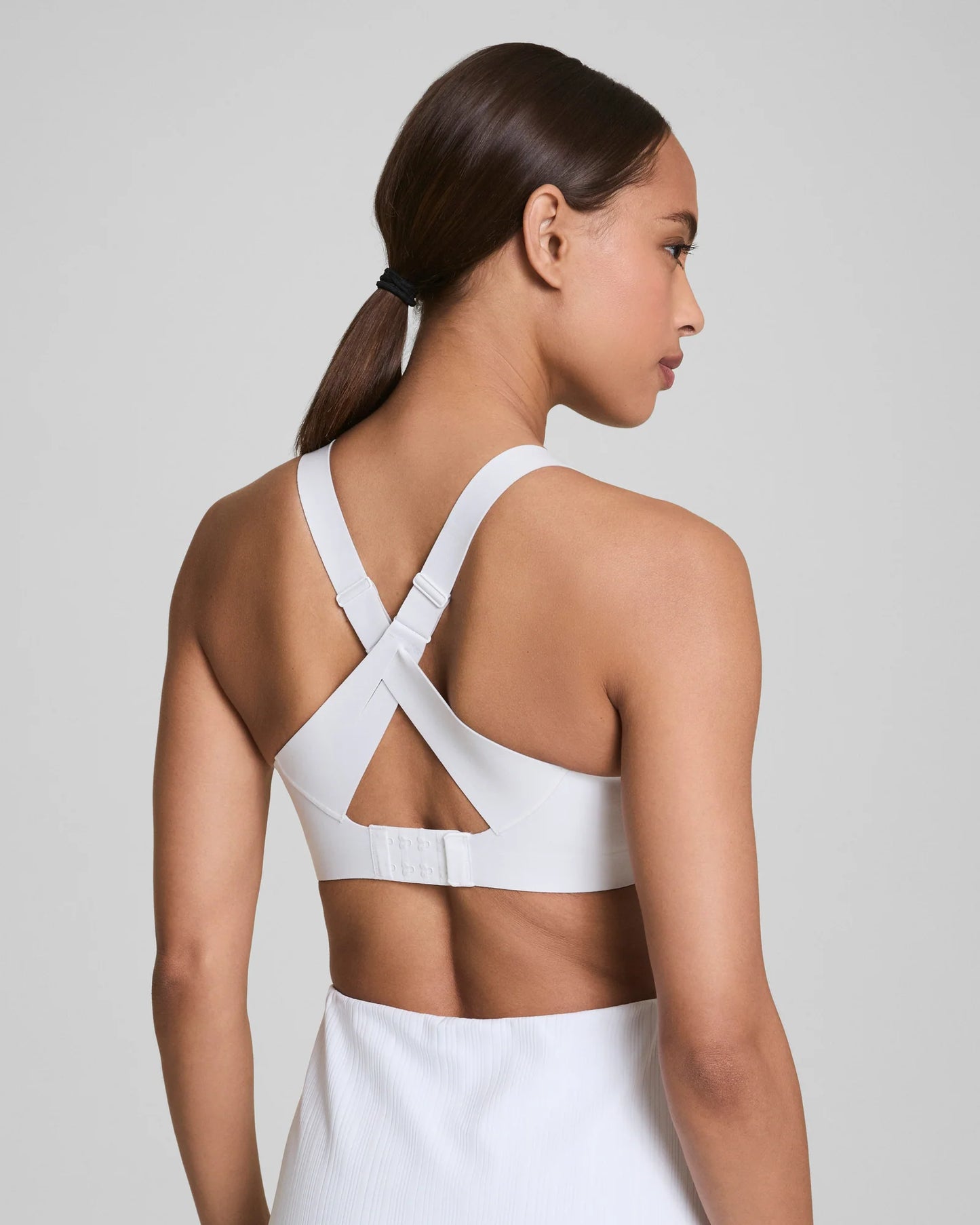 Spanx BoostUp Medium Impact Sports Bra - Vivid White