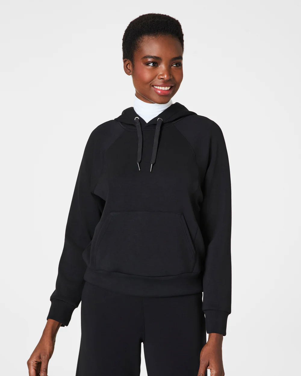 Spanx AirEssentials Hoodie - Very Black